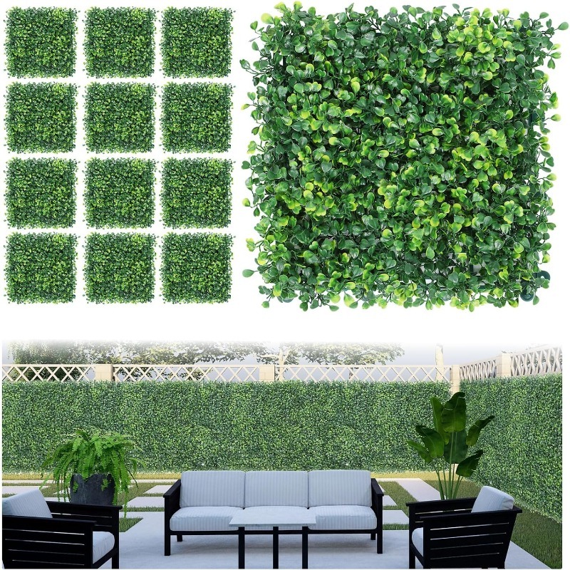 Flower Wall Panel - 1/3/6 шт. Искусственные растения, травяная стеновая