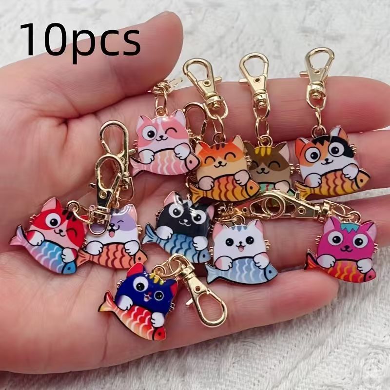 Party Favor Bag - 10 шт. брелоков из сплава с