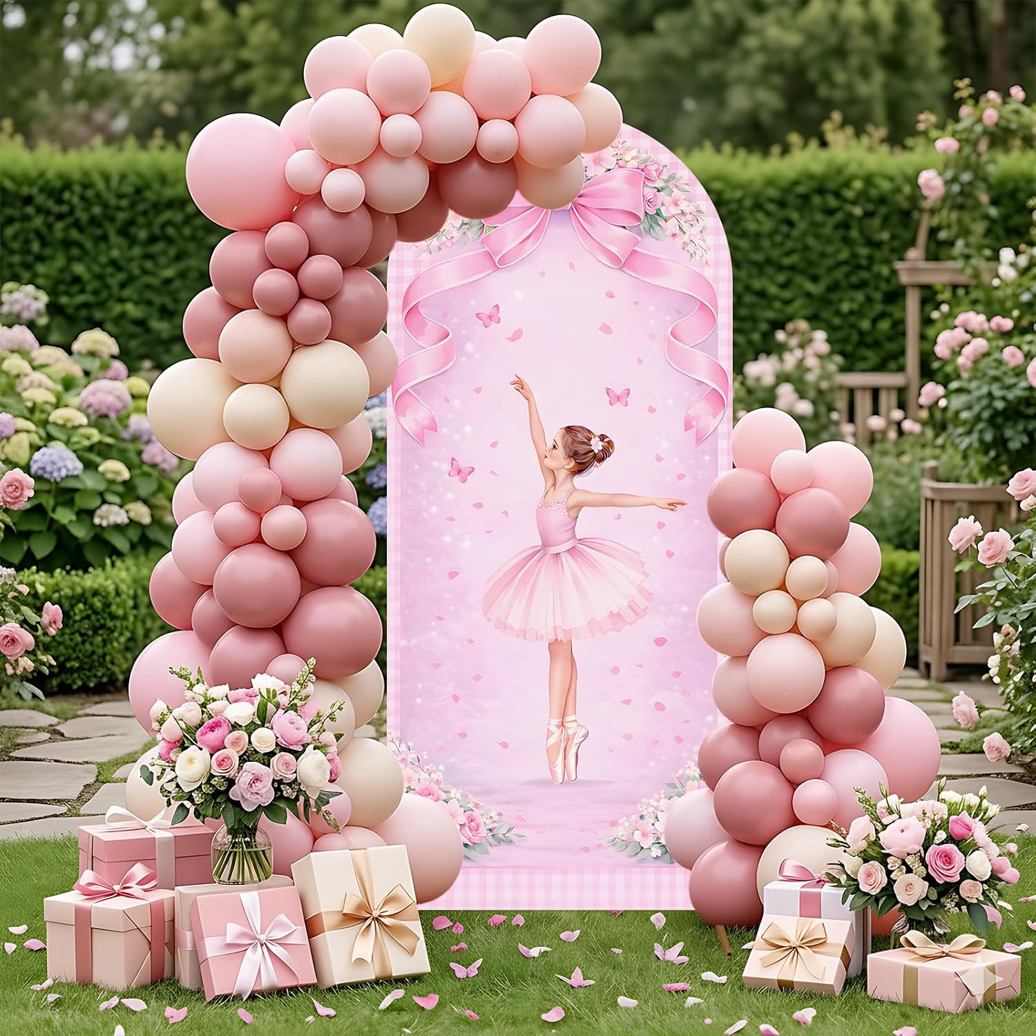 Индивидуальный двусторонний фо – обзор и цена Dessert Table Backdrop