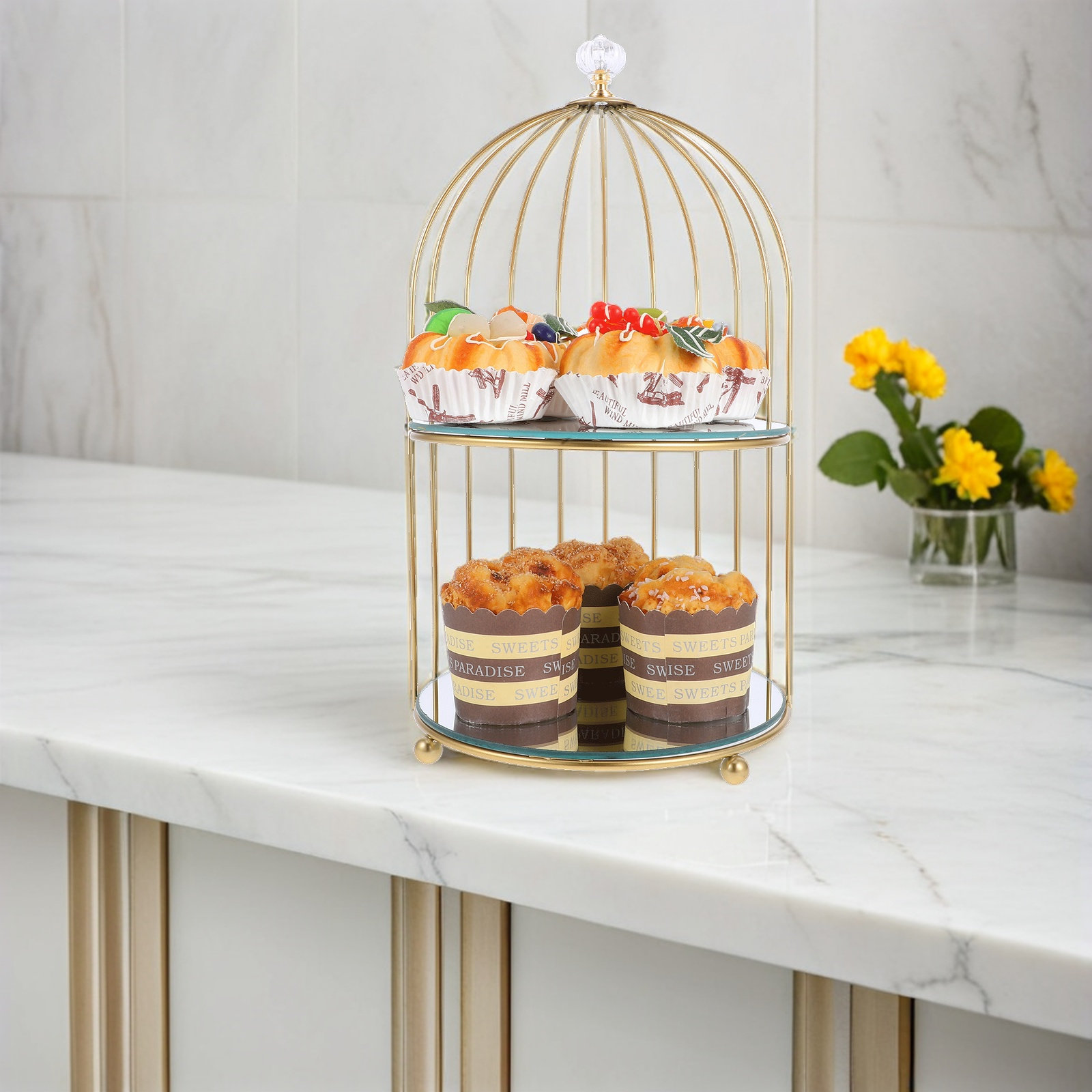 Многоярусная подставка для дес – обзор и цена Cupcake Stand Tier