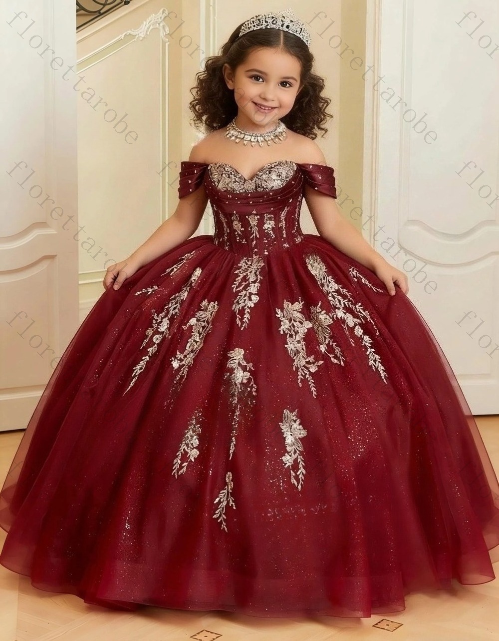 Индивидуальное бордовое платье – обзор и цена Birthday Sash Glitter